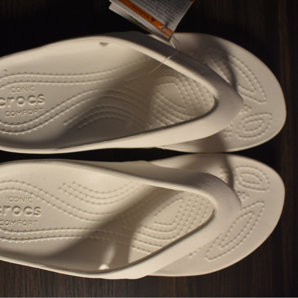 Crocs Women's White Sandals